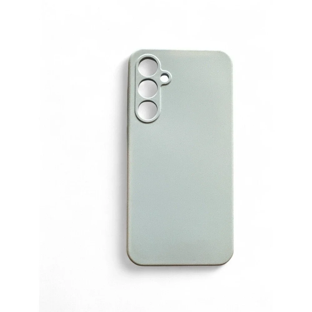 E Segoi Samsung Galaxy S23 FE Case Light Blue Liquid Silicone Gel Hard L ining